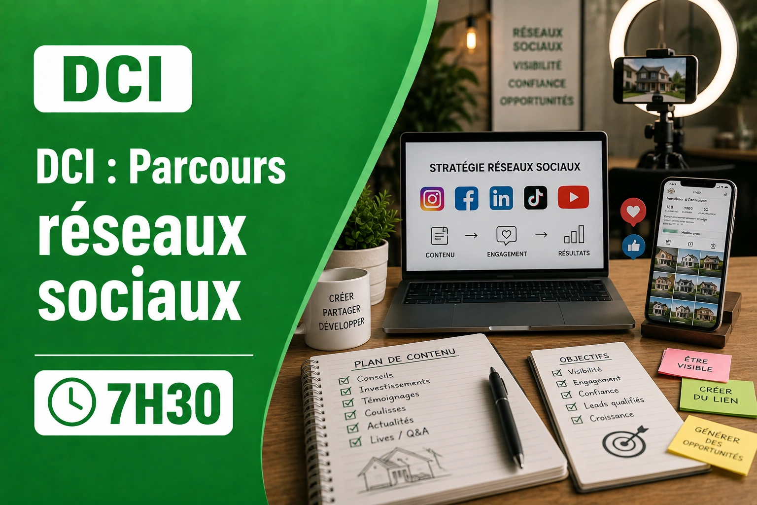 Formation DCI : Parcours réseaux sociaux