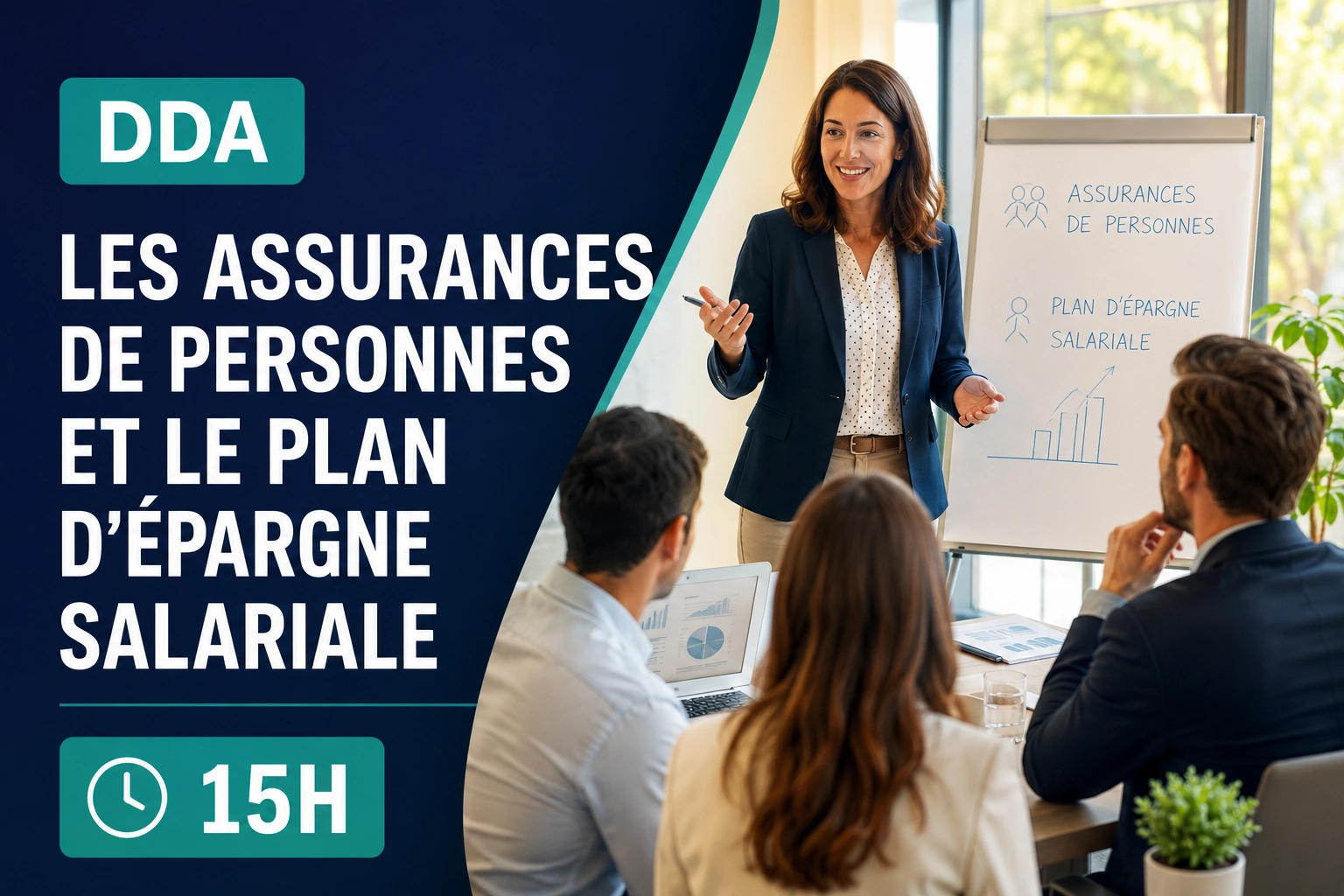 Formation Les assurances de personnes et le plan d'épargne salariale