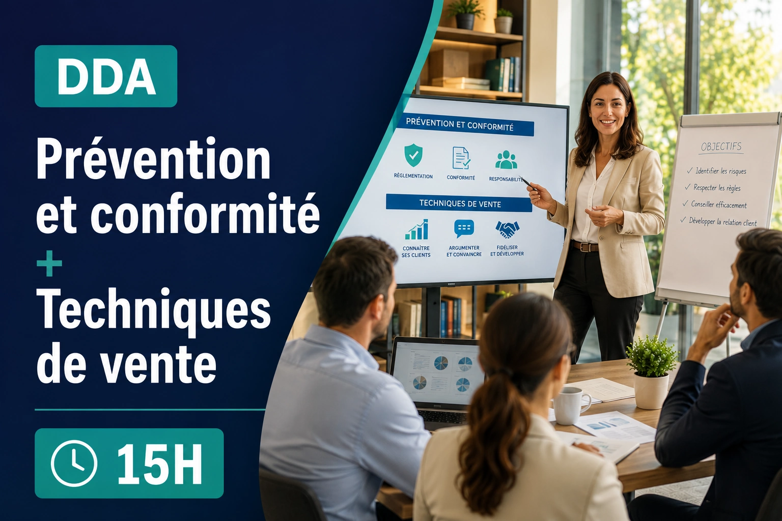 Formation Prévention et conformité + Techniques de vente