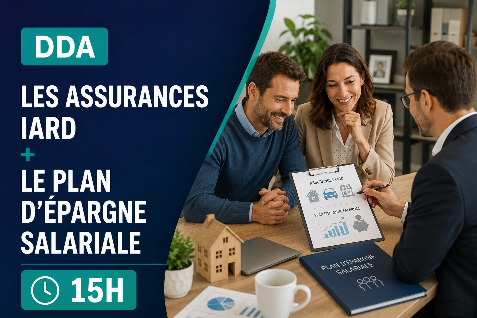 Formation Les assurances IARD + Le plan d'épargne salariale