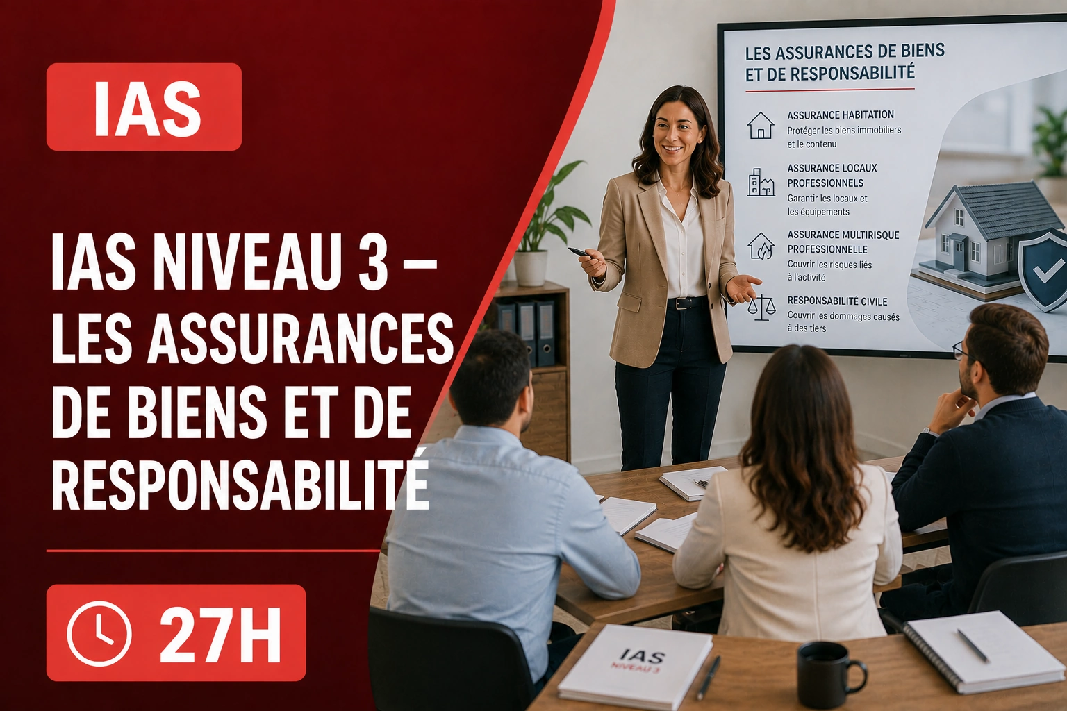 Formation IAS Niveau 3 — Les assurances de biens et de responsabilité