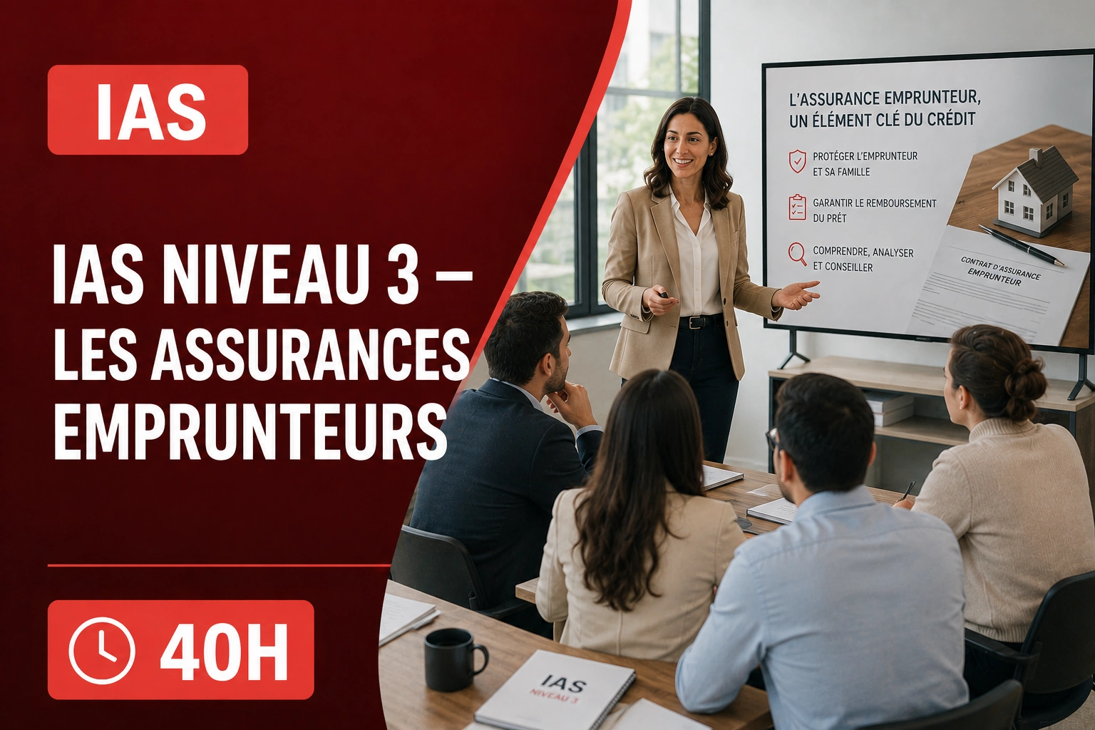 Formation IAS Niveau 3 — Les assurances emprunteurs
