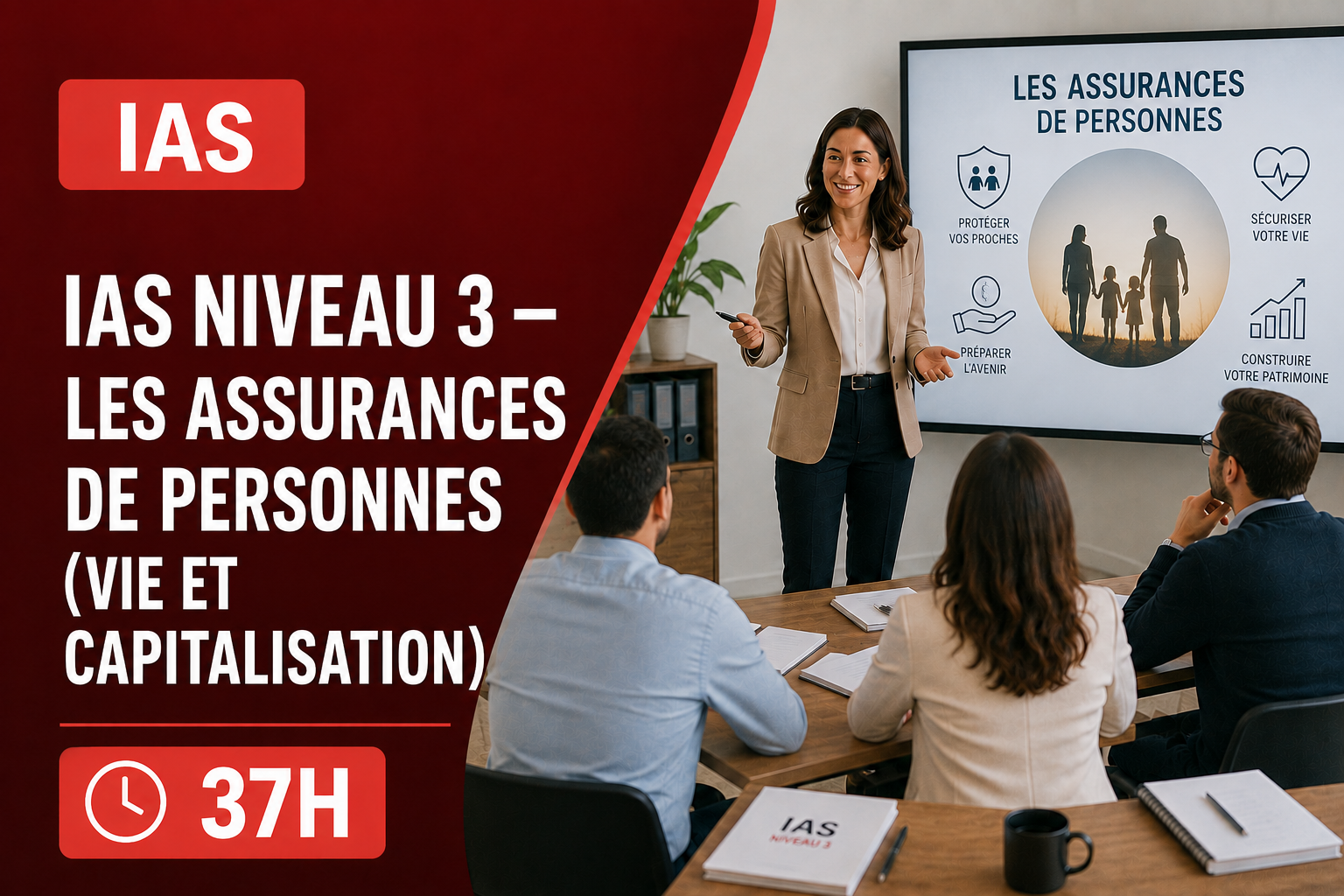 Formation IAS Niveau 3 — Assurances de personnes (vie et capitalisation)