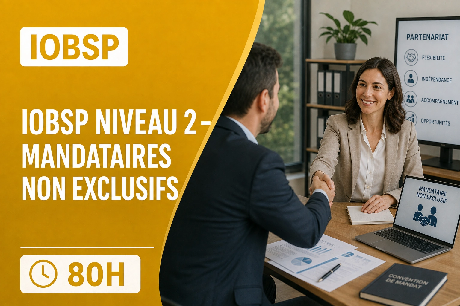 Formation IOBSP Niveau 2 — Mandataires non exclusifs